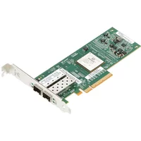 QLogic QLE8142 | Dual-Ports SFP+ 10Gb/s 10GBase-SR Gigabit Ethernet PCI Express 2.0 x8 Low Profile Converged Network Adapter (CNA) — Équipement réseau
