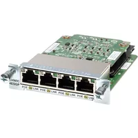 Cisco Ehwic-4ESG-P= | 4-Ports 10/100/1000Base-TX Gigabit EtherSwitch Enhanced High-Speed WAN Interface Card with PoE