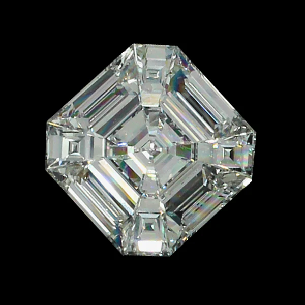 9 pcs Asscher Shaped Pie Cut Diamond — Loose Gemstones