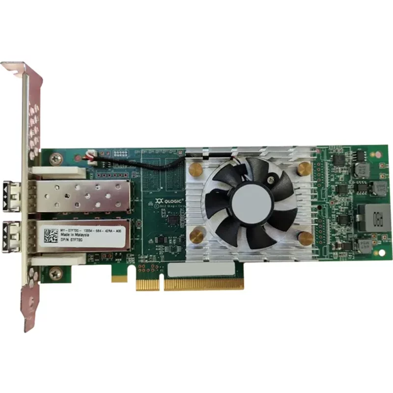 Dell 07FT0G | Sanblade 16GB PCI-Express Dual Port Fiber Channel Host Bus Adapter — Networking Equipment