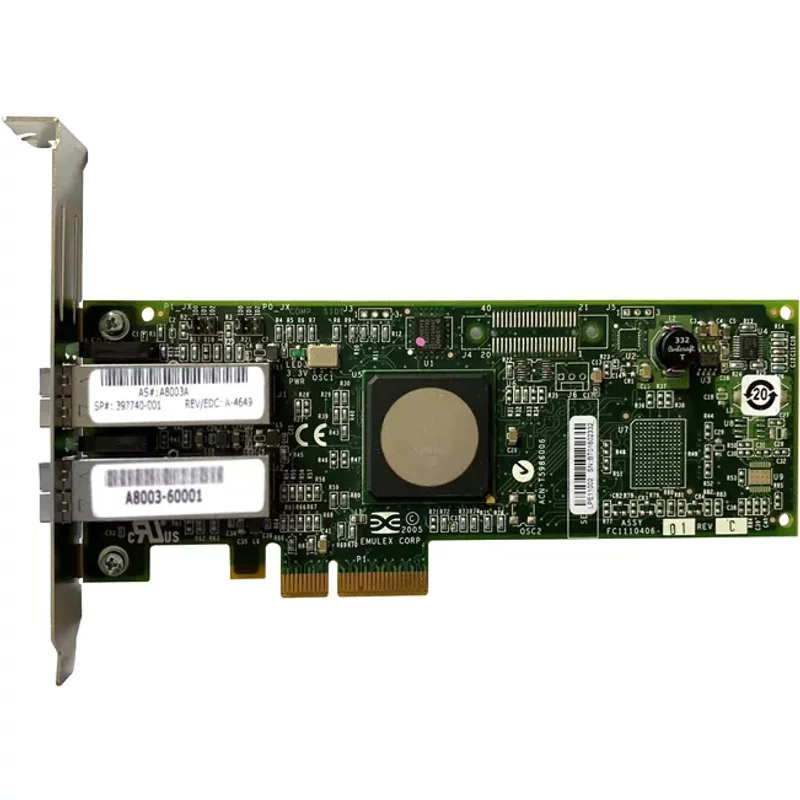 HP A8003ALB | Dual-Ports LC 4Gb/s 1000Base-T Fibre Channel PCI Express x4 Host Bus Network Adapter — Équipement réseau