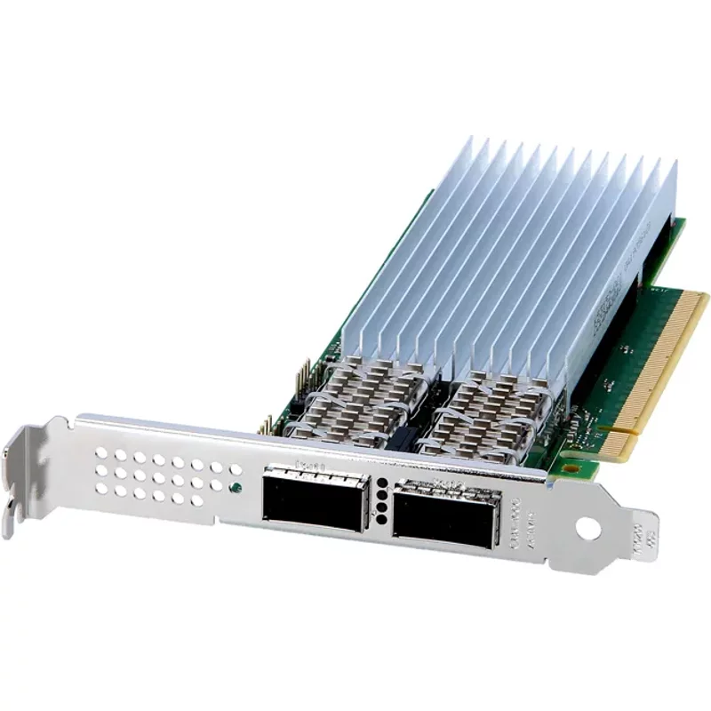 Intel E810CQDA2G2P5 | 2-Ports 100GbE QSFP28 PCI Express 4.0 x16 Network Interface Card — Équipement réseau
