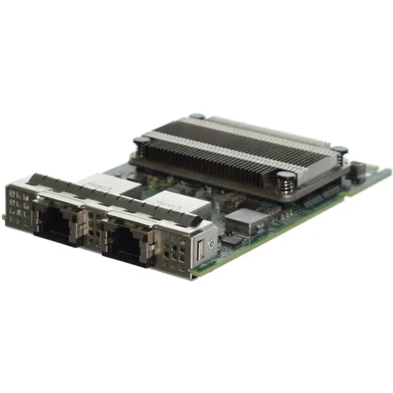 Dell T6HR8 | Broadcom 57416 OCP 3.0 2-Ports 10GBase-T RJ-45 Network Adapter for PowerEdge C6620 — Équipement réseau