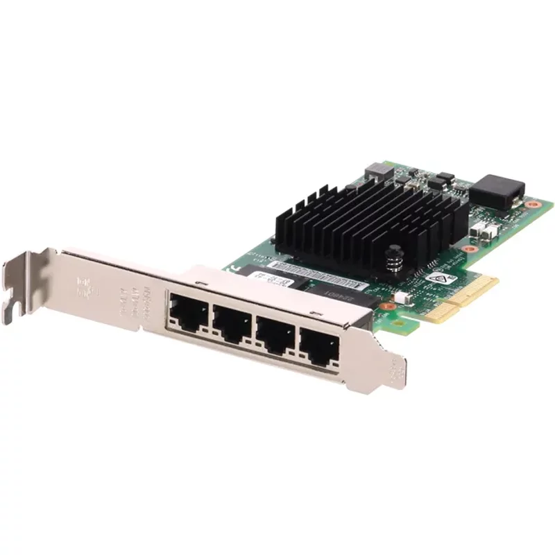 Dell Y10X9 | I350 4-Ports 1GBase-T RJ-45 PCI Express 2.0 x4 Low Profile Network Adapter — Équipement réseau