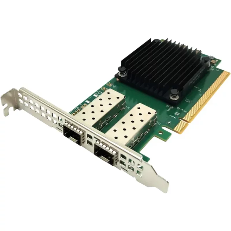 Nvidia Mellanox MCX623102AS-Adat | ConnectX-6 Dx EN Dual Port 25Gb/s SFP28 PCI Express 4.0 x16 Tall Bracket Crypto Disabled Secure Boot Enabled Network Adapter 