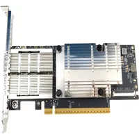 Nvidia Mellanox MCX755106AC-Heat | ConnectX-7 NDR200 Dual Port 200Gb/s QSFP112 PCI Express 5.0 x16 Tall Bracket Crypto Disabled Secure Boot Enabled Hhhl Network