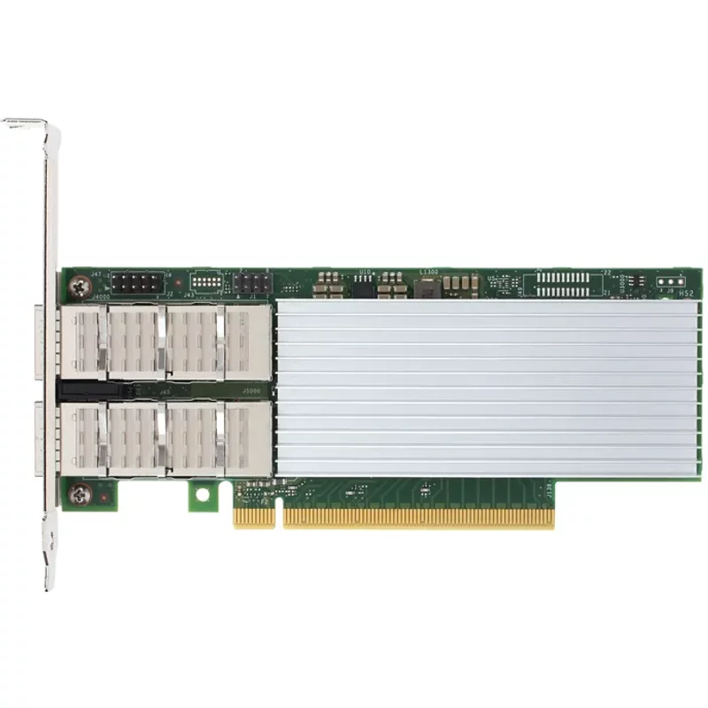 Dell 85F8F | E810-CQDA2 2-Ports 100GbE QSFP28 PCI Express 4.0 x16 Low Profile Ethernet Network Adapter — Équipement réseau