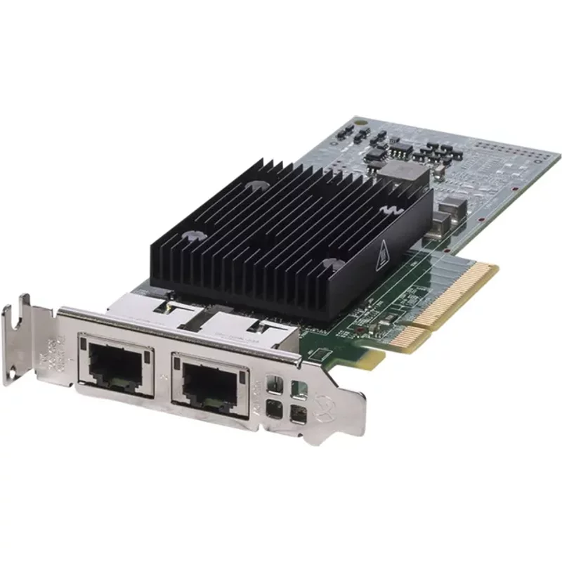 Dell 0MT69G | Broadcom 57416 2-Ports 10GBase-T PCI Express Plug-In Card Low Profile Network Adapter — Équipement réseau