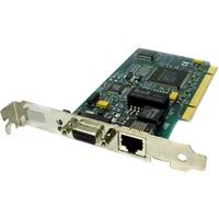 HP J4105-60002 | JetDirect 400N 1-Port 10/100Base-TX RJ-45 + 1-Port DB-9 Token Ring MIO Internal Print Server — Networking Equipment
