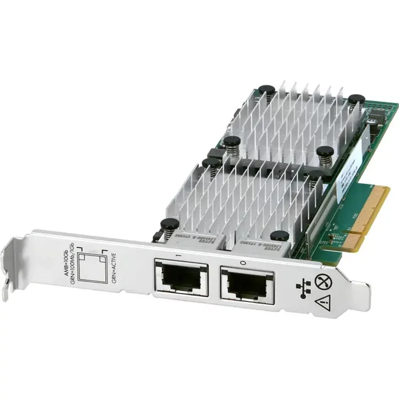 HP BC0410404-01 | 2 x RJ45 Ports 10Gb/s 10GBase-T PCI-Express 2.0 X8 530T Network Ethernet Adapter — Équipement réseau