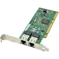 Intel D63783-004 | PRO/1000 GT 2-Ports RJ-45 1Gb/s 10/100/1000Base-T Gigabit Ethernet 133MHz Pci-X Server Network Adapter Card