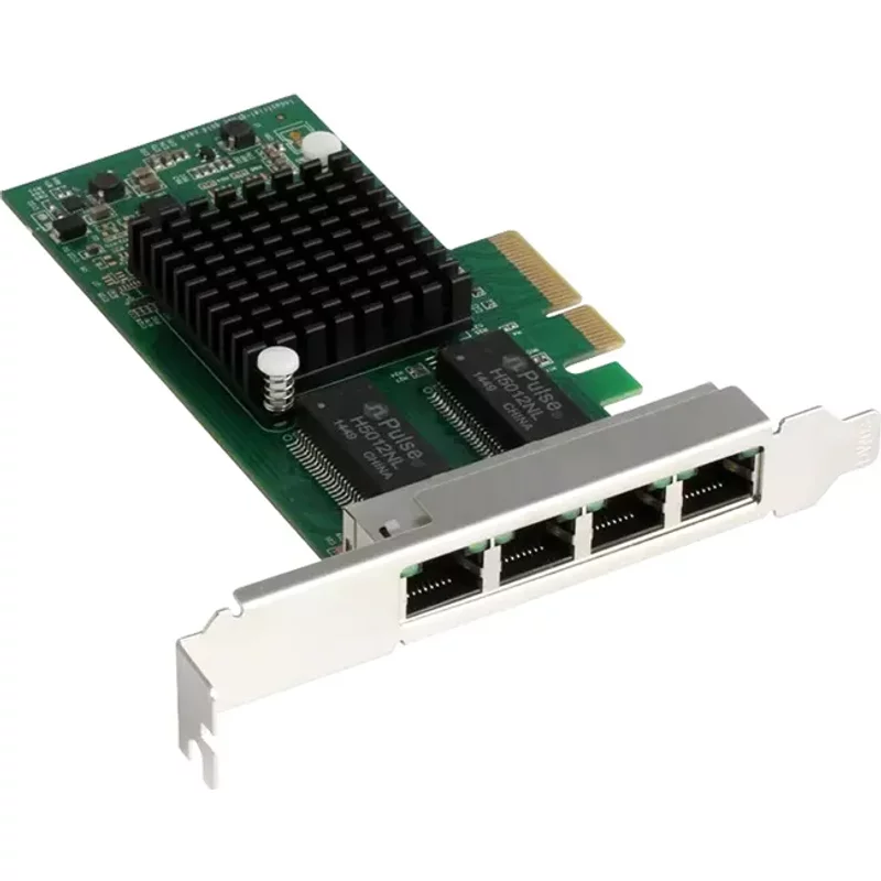 Intel E84075-005-I350-T4 | I340-T4 4 x Ports 1Gb/s RJ-45 Gigabit Ethernet Server Network Adapter Card — Networking Equipment