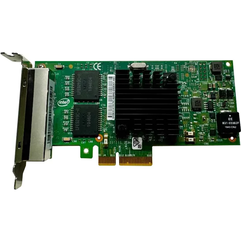 IBM 11-014922 | 4 x Ports RJ-45 PCI Express x4 Gigabit Ethernet Server Network Adapter Card — Networking Equipment