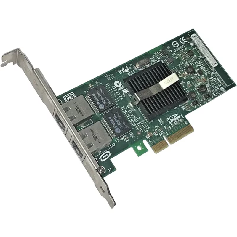 Dell C57721-005 | Intel PRO/1000 PT Dual-Ports 1Gb/s PCI Express Gigabit Ethernet Server Network Card — Équipement réseau