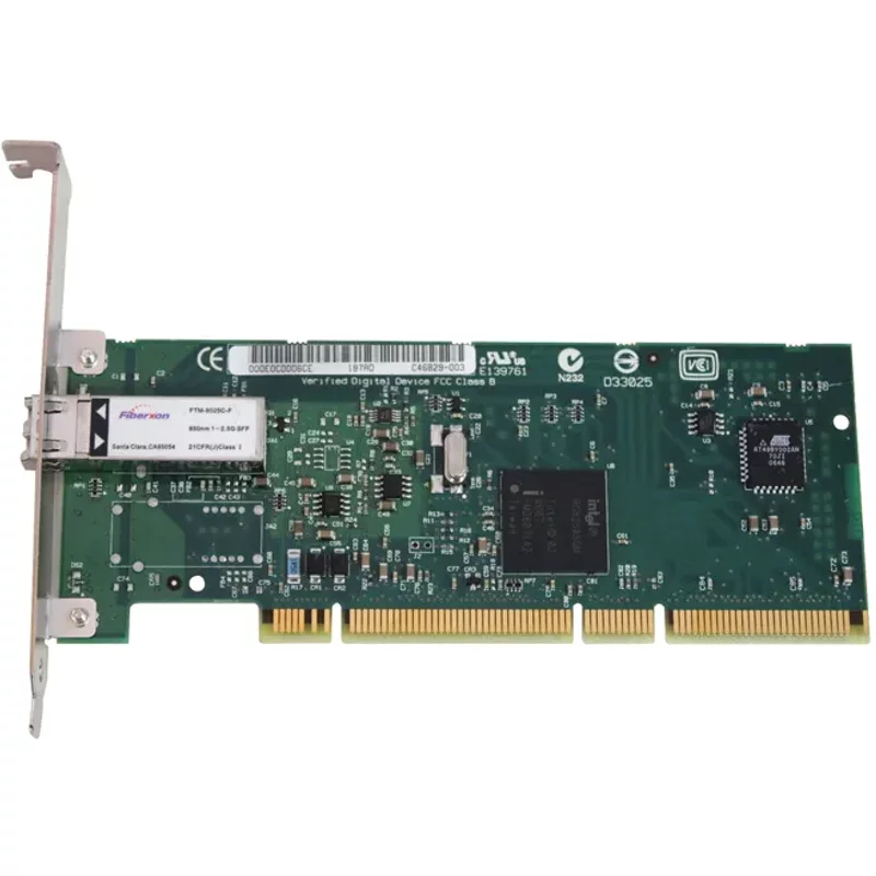 Intel E-G021-03-1982 | PRO/1000 MF Single-Port LC 1Gb/s 1000Base-SX Gigabit Ethernet Pci-X Server Network Adapter