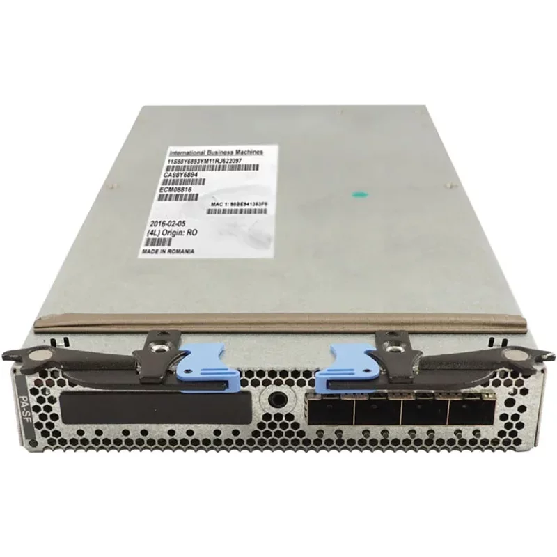 IBM 98Y6894 | 4 x Ports 16Gb/s SFP+ Fibre Channel Adapter for U1500 PSeries — Équipement réseau