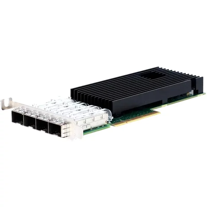 Intel PE310G4I71LB-XR | 4 x Ports 10Gb/s Fibre PCI Express Server Network Adapter Card — Networking Equipment