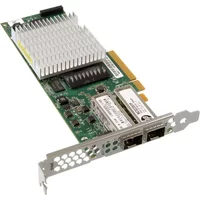 QLogic QLE3242-CU | 2-Ports 10Gb/s SFP+ PCI Express 2.0 x8 Gigabit Ethernet Network Adapter Card — Networking Equipment