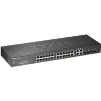 ZyXEL GS1920-24V2 | GS1920 Series 24 x Ports 1000Base-T + 4 x SFP/RJ-45 Combo Ports Layer 2 Managed 1U Rack-mountable Smart Switch — Networking Equipment