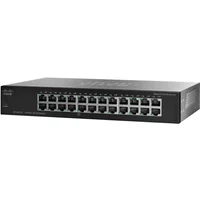 Cisco SF100-24-NA | Small Business 100 Series SF100-24 24 x 10/100Base-TX RJ-45 Ports Layer 2 Unmanaged Fast Ethernet Network Switch — Networking Equipment