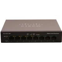 Cisco SG100D-08P-NA | Small Business 100 Series SG100D-08P 8 x 10/100/1000Base-T RJ-45 PoE Layer 2 Unmanaged Gigabit Ethernet Network Desktop Switch — Équipemen
