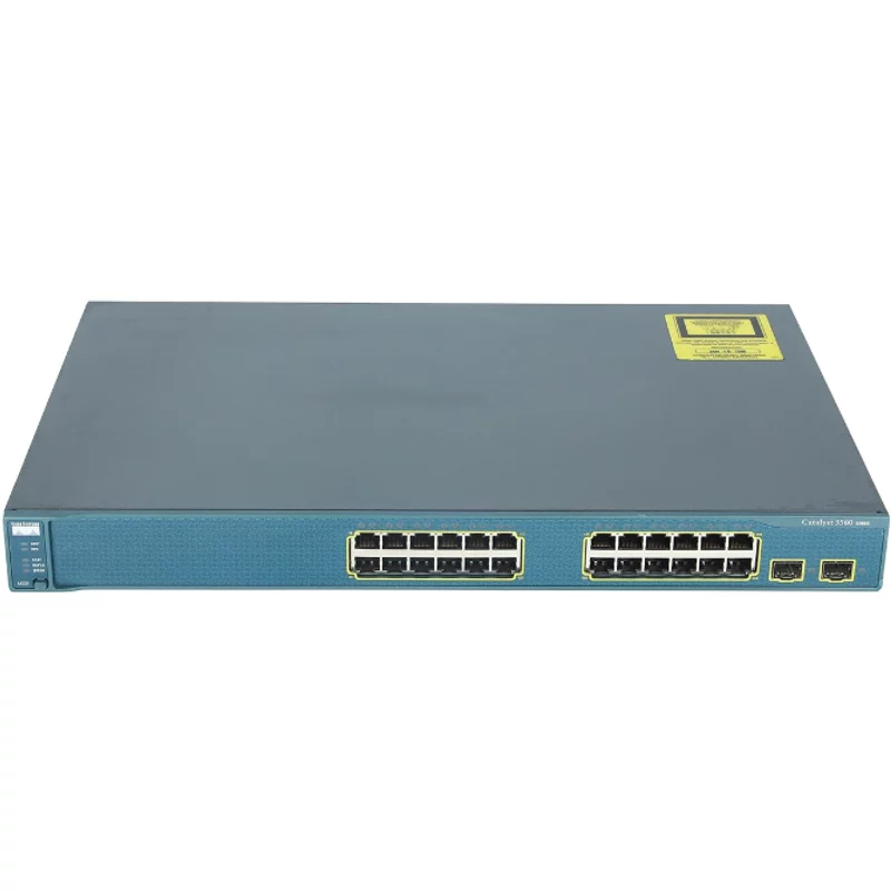 Cisco WS-C3560-24TS-E-RF | Catalyst 3560 Series C3560-24TS 24 x RJ-45 Ports 10/100Base-TX + 2 x SFP Ports Layer 3 Managed 1U Rack-mountable Fast Ethernet Networ