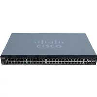 Cisco SG550X-48-K9-Na-Rf | Small Business 550X Series SG550X-48 48 x Ports 10/100/1000Base-T + 2 x Ports 10GBase-T Combo SFP+ + 2 x Ports SFP+ Stackable Rack-mountable Layer 3 Managed Gigabit Ethernet Network Switch