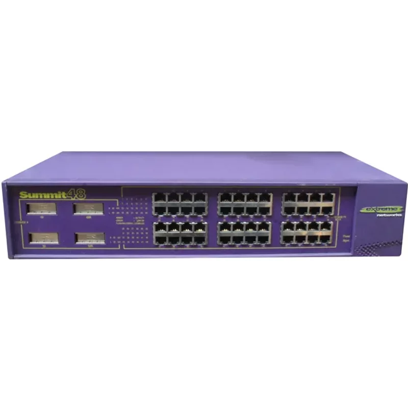 Extreme Networks 800013-00-14 | 15000 Summit 48 x RJ-45 Ports 10/100Base-TX + 4 x SFP Ports Layer 2 Managed 2U Rack-mountable Fast Ethenet Network Switch — Netw