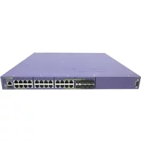 Extreme Networks X460-24P-Config-3 | Summit X460 Series 24 x SFP Ports PoE 1000Base-X + 4 x Shared RJ-45 Ports Layer 3 Managed Rack-mountable Gigabit Ethernet Network Switch
