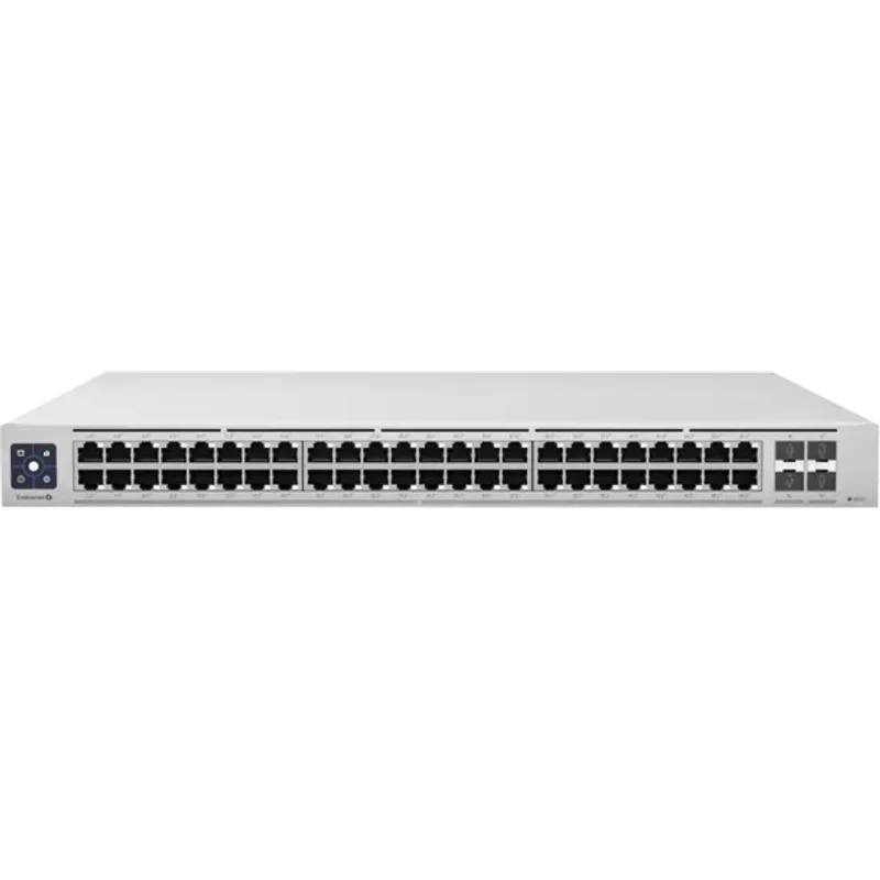 Ubiquiti Usw-Enterprise-48-POE | UniFi Switch Enterprise 48 x RJ-45 Ports PoE+ 2.5GBase-T + 2 x SFP+ Ports Layer 3 Managed Gigabit Ethernet Network Switch — Net