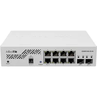 Mikrotik CSS610-8G-2S+IN | 8x1GbE with 2x 10GbE SFP+ Ports Fiber Connectivity Portable PowerfulCloud Smart Switch — Équipement réseau