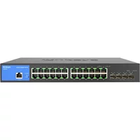 Linksys LGS328C | Business 24 x Ports 1000Base-T + 4 x Ports SFP+ Layer 3 Managed Gigabit Ethernet Network Switch