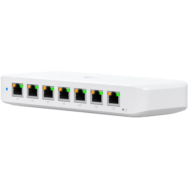 Ubiquiti Usw-Ultra-60W | Ultra 60W 8-Ports (7x GbE PoE+ & 1x GbE PoE++) Layer 2 Managed Ethernet Switch — Équipement réseau