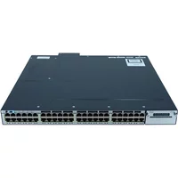 Cisco WS-C3750X-48U-S | Catalyst 3750-X Series C3750X-48U 48 x RJ-45 Ports UPoE 10/100/1000Base-T Layer 2 Managed Rack-mountable Stackable Gigabit Ethernet Network Switch