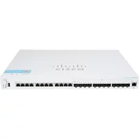 Cisco CBS350-24XTS | Business 350 Series CBS350-24XTS 24 x RJ-45 Ports 10GBase-T 4 x SFP+ Ports Layer 3 Managed Rack-mountable Gigabit Ethernet Network Switch