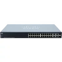 Cisco SG300-28PP-K9 | Small Business 300 Series SG300-28PP 26 x Ports (24 x Ports PoE+) 10/100/1000Base-T + 2 x Ports Combo SFP (mini-Gbic) Layer 3 Managed 1U Rack-mountable Gigabit Ethernet Network Switch