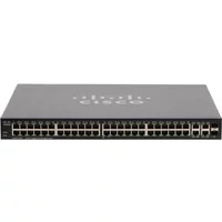 Cisco SG300-52MP | Small Business 300 Series 50 x Ports (48 x Ports PoE+) 10/100/1000Base-T + 2 x Ports Combo SFP (mini-Gbic) Layer 3 Managed 1U Rack-mountable Gigabit Ethernet Network Switch
