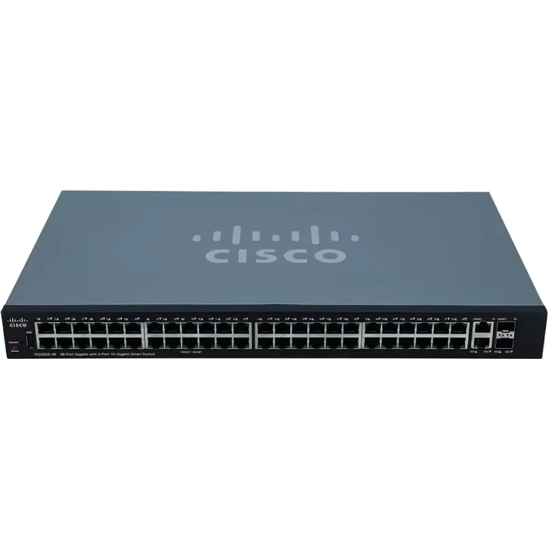Cisco SG250X-48 | Small Business 48 x Ports 1000Base-X + 4 x Uplink Ports Layer 2 Managed Gigabit Ethernet Switch — Équipement réseau