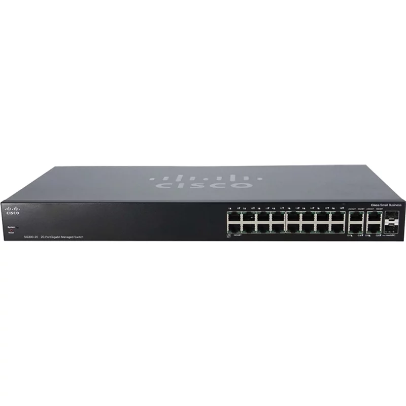 Cisco SG300-20 | SG 300-20 20-Ports Gigabit Managed Switch — Networking Equipment