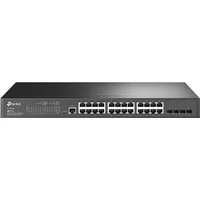TP-LINK TL-SG3428 | JetStream 24-Port Gigabit L2 Managed Switch with 4 SFP Slots — Networking Equipment