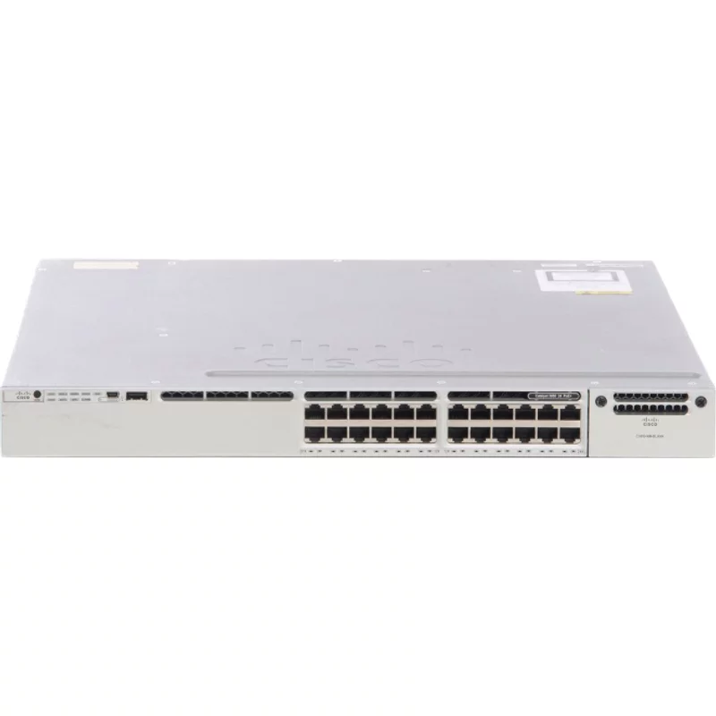 Cisco WS-C3850-24P | Catalyst 3850 Series 3850-24P 24 x RJ-45 Ports PoE+ 10/100/1000Base-T Layer 3 Managed 1U Rack-Mountable Gigabit Ethernet Network Switch — É