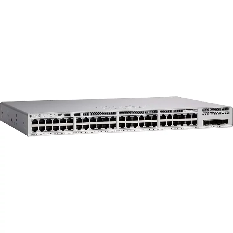 Cisco C9200L-48PL-4X-A= | Catalyst 9200L-48PL-4X Network Advantage 48-Ports 48 x 10/100/1000 + 4 x 10 Gigabit SFP+ Uplink PoE+ Layer 3 Managed Rack-Mountable Ne