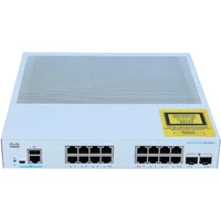 Cisco CBS250-16T-2G-NA | Business 250 CBS250-16P-2G 16 x Ports PoE+ 10/100/1000Base-T + 2 SFP Ports Layer 2 Managed Rack-mountable Gigabit Ethernet Network Switch