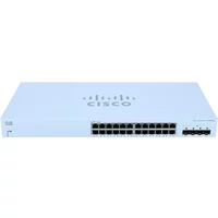 Cisco CBS220-24T-4G-NA | Business 220 CBS220-24P 24 x Ports 10/100/1000Base-T + 4 x SFP Ports Layer 2 Managed Gigabit Ethernet Network Switch
