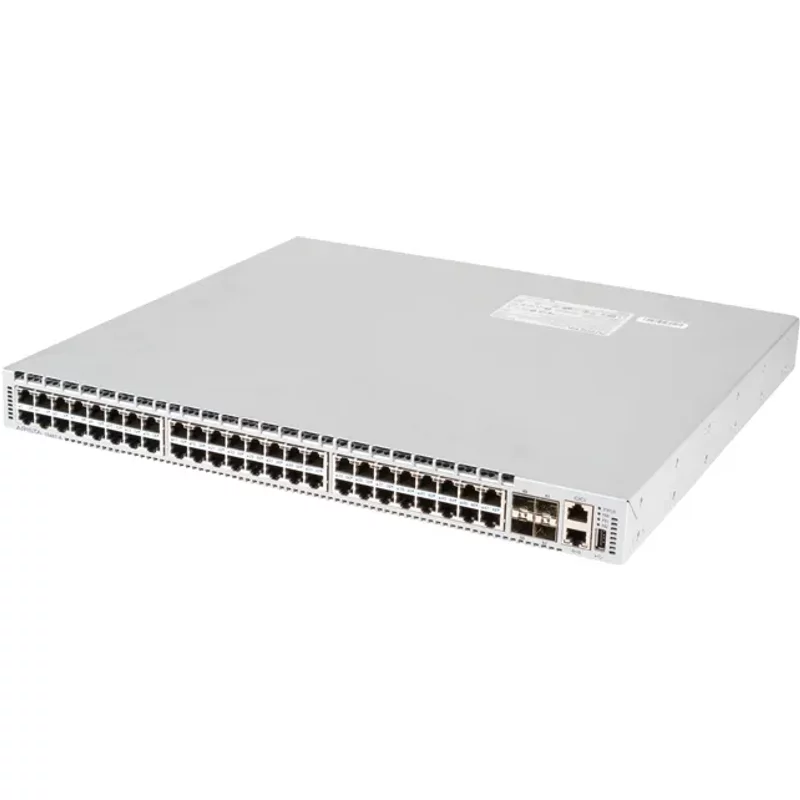 Arista DCS-7048T-A-F | 7048-A 48x (100/1000) RJ45 4x (1 or 10GbE) SFP+ ZTP Switch Front-to-rear Airflow 2x AC Power Supplies 2x C13-C14 Cords — Équipement résea