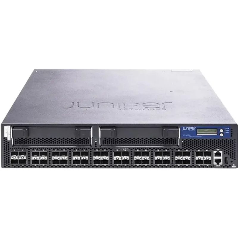 Juniper EX4500-40F-BF | EX 4500 40-Ports 10 Gigabite Ethernet SFP+ back-to-front airflow Network Switch with 1x AC Power Supply — Networking Equipment