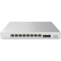 Cisco MS120-8FP | MS210-8 8 x Ports PoE+ 10/100/1000Base-T + 2 x SFP Ports Layer 2 Managed 1U Rack-mountable Gigabit Ethernet Network Switch — Équipement réseau