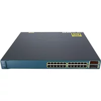 Cisco WS-C3560E-24TDS-RF | Catalyst 3560-E 24 x Ports 10/100/1000Base-T + 2 x SFP+ (2x) Ports Layer 3 Managed 1U Rack-mountable Gigabit Ethernet Network Switch 