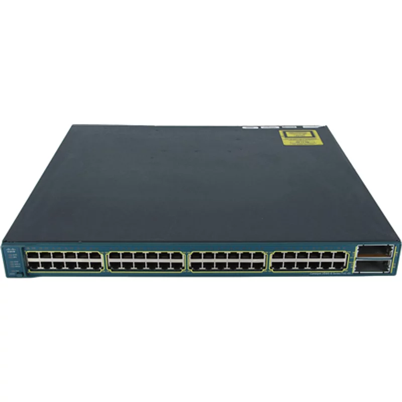 Cisco WS-C3560E-48PDS-RF | Catalyst 3560E Series 3560E-48P 48 x RJ-45 Ports PoE+ 10/100/1000Base-T + 2 x SFP+ X2 Based Ports Layer 3 Managed Rack-mountable Giga