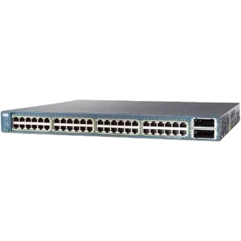 Cisco WS-C3560E48PDEF-RF | Catalyst 3560-E Series 3560E-48PD 48 x RJ-45 Ports PoE+ 10/100/1000Base-T + 2 x SFP+ X2 Ports Layer 3 Managed 1U Rack-mountable Gigab
